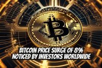 Bitcoin Price Surge of 8% Noticed by Investors Worldwide