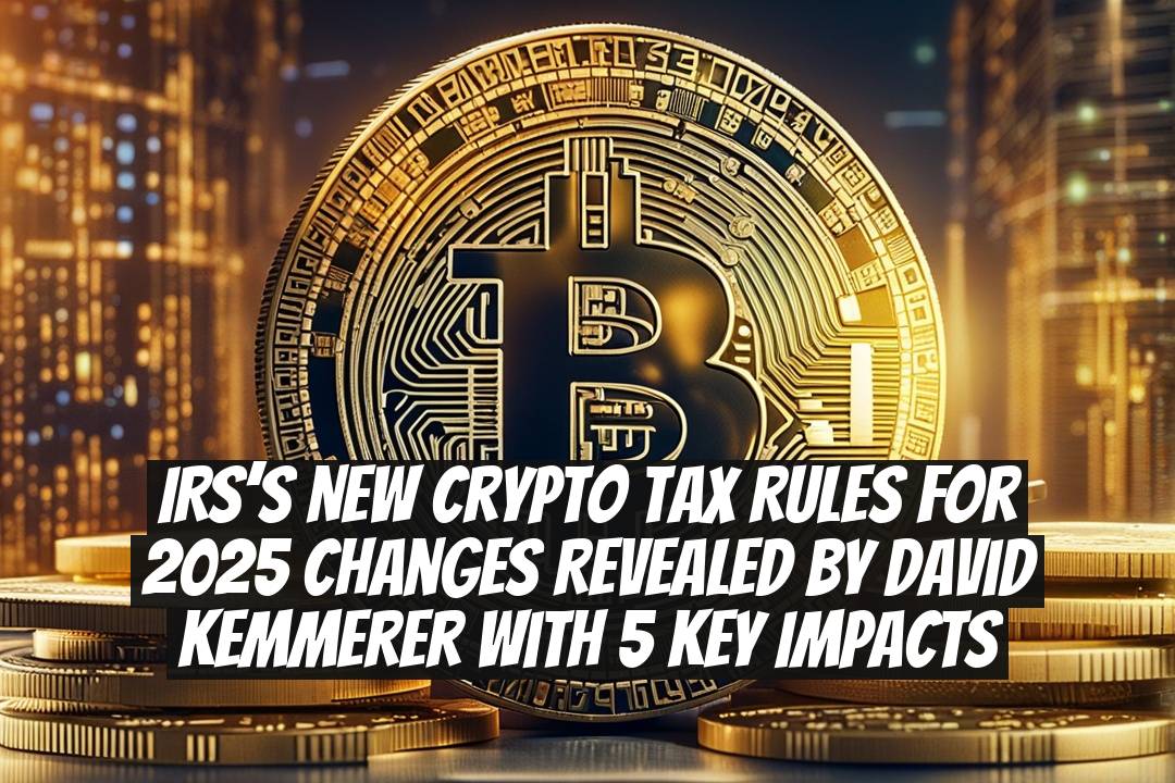 IRS’s new crypto tax rules for 2025 changes revealed by David Kemmerer with 5 key impacts