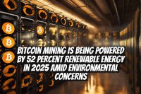 Bitcoin Mining Is Being Powered by 52 Percent Renewable Energy in 2025 Amid Environmental Concerns