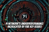 Pi Network's Underperformance Highlighted by Five Key Issues