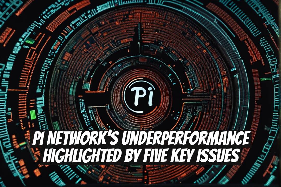 Pi Network's Underperformance Highlighted by Five Key Issues