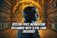 Bitcoin Price Momentum Reclaimed with 3.5% Gain Observed