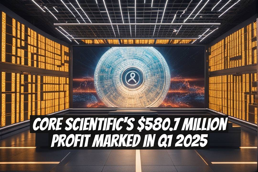 Core Scientific's $580.7 Million Profit Marked in Q1 2025
