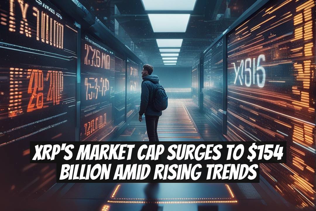 XRP's Market Cap Surges to $154 Billion Amid Rising Trends
