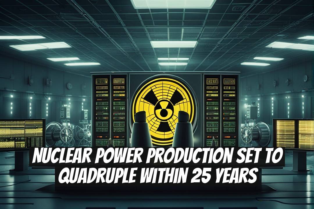 Nuclear Power Production Set to Quadruple Within 25 Years