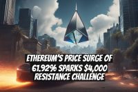 Ethereum's Price Surge of 61.92% Sparks $4,000 Resistance Challenge