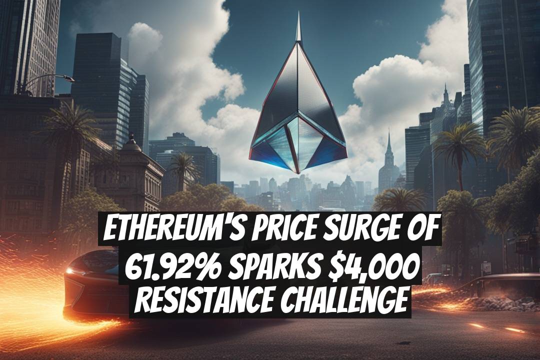 Ethereum's Price Surge of 61.92% Sparks $4,000 Resistance Challenge