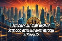 Bitcoin's All-Time High of $112,000 Achieved Amid Altcoin Struggles