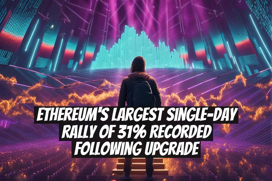 Ethereum's Largest Single-Day Rally of 31% Recorded Following Upgrade