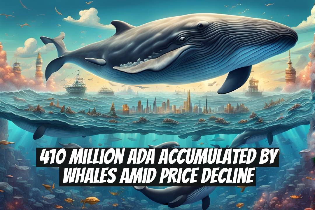 410 Million ADA Accumulated by Whales Amid Price Decline