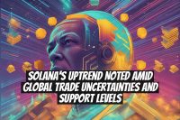 Solana's Uptrend Noted Amid Global Trade Uncertainties and Support Levels