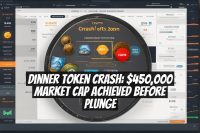 Dinner Token Crash: $450,000 Market Cap Achieved Before Plunge