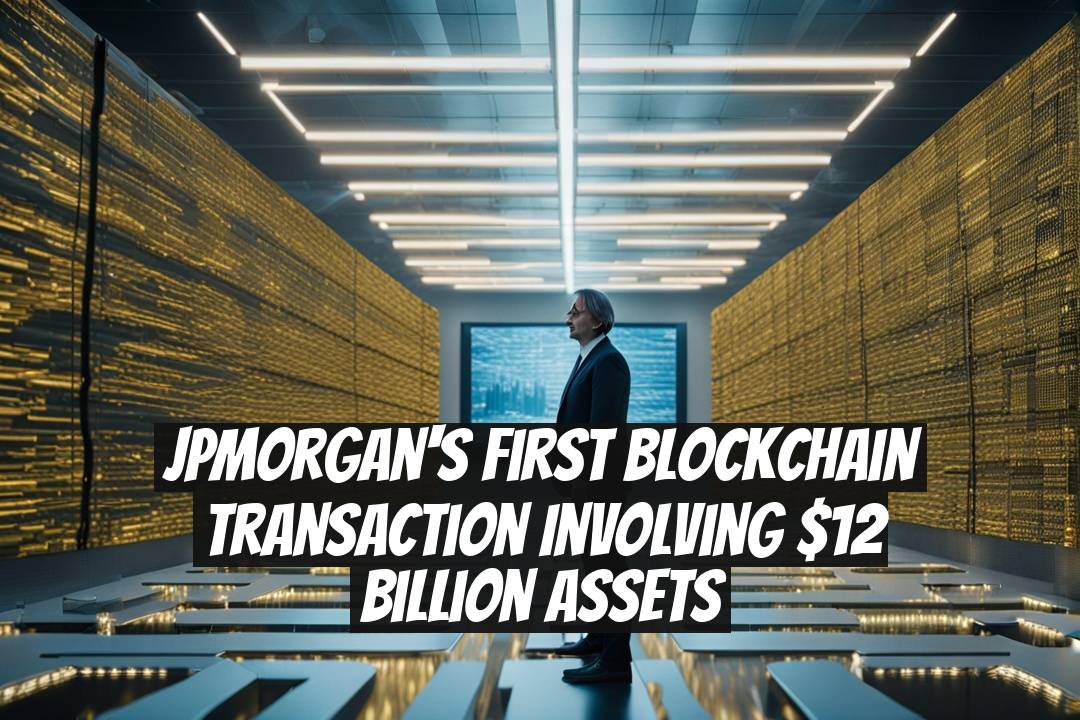 JPMorgan's First Blockchain Transaction Involving $12 Billion Assets