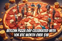 Bitcoin Pizza Day Celebrated with 10K BTC Worth Over $1B