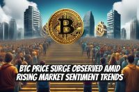 BTC Price Surge Observed Amid Rising Market Sentiment Trends