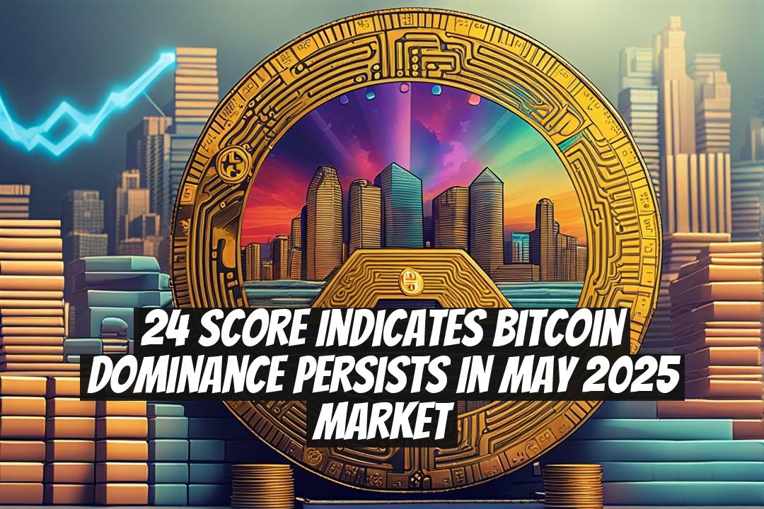 24 Score Indicates Bitcoin Dominance Persists in May 2025 Market