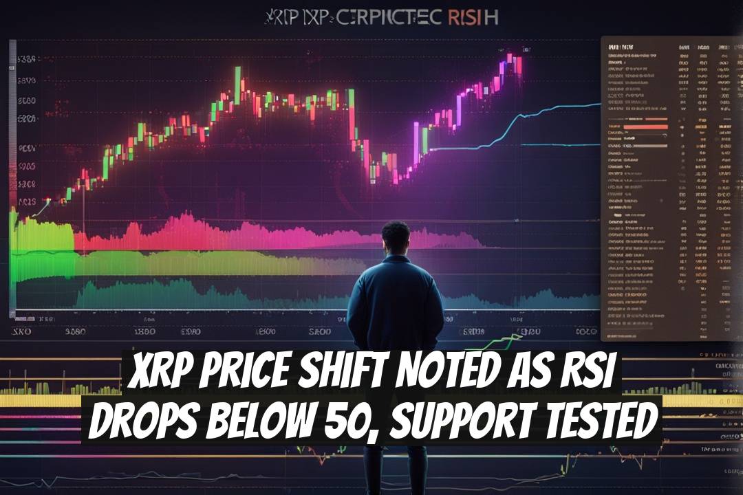 XRP Price Shift Noted as RSI Drops Below 50, Support Tested