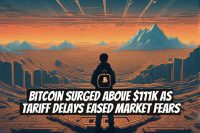 Bitcoin Surged Above $111K as Tariff Delays Eased Market Fears