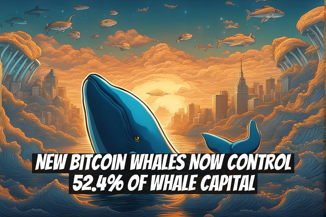 New Bitcoin Whales Now Control 52.4% of Whale Capital