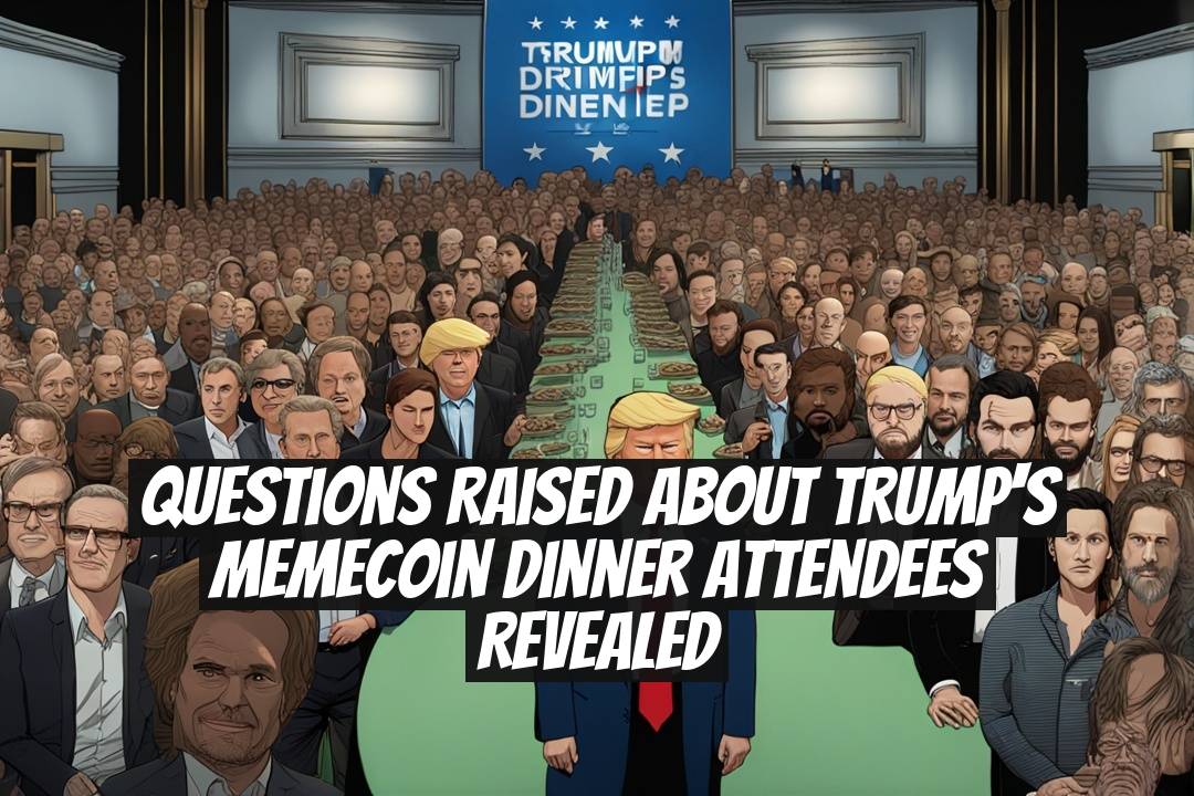 Questions Raised About Trump's Memecoin Dinner Attendees Revealed