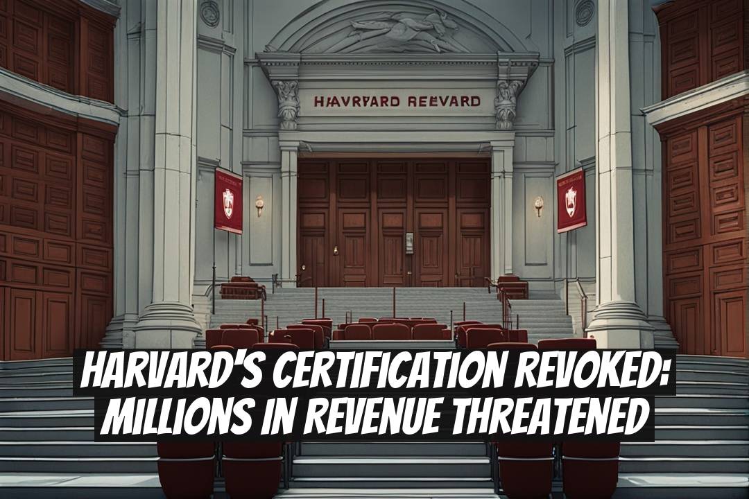 Harvard's Certification Revoked: Millions in Revenue Threatened