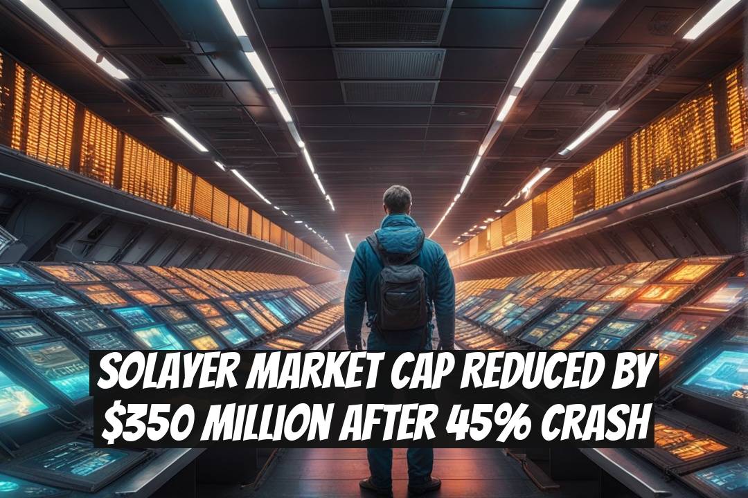 Solayer Market Cap Reduced by $350 Million after 45% Crash