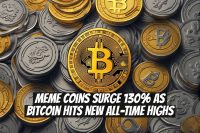 Meme Coins Surge 130% as Bitcoin Hits New All-Time Highs