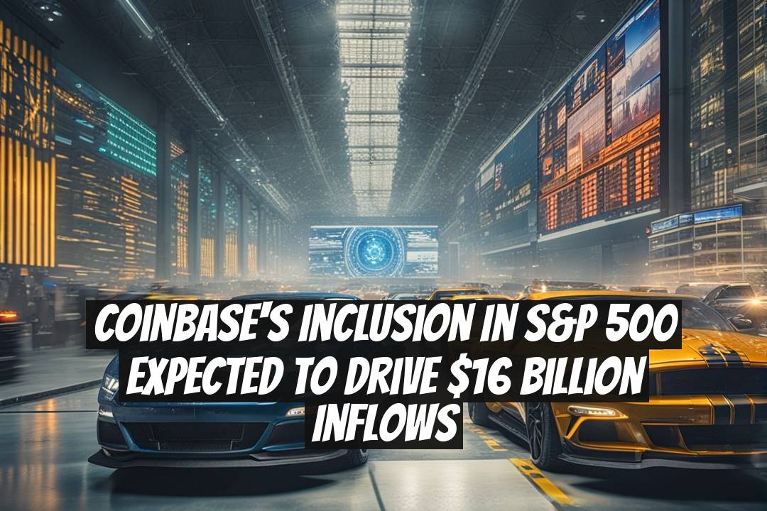 Coinbase's Inclusion in S&P 500 Expected to Drive $16 Billion Inflows