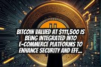 Bitcoin valued at $111,500 is being integrated into e-commerce platforms to enhance security and efficiency.