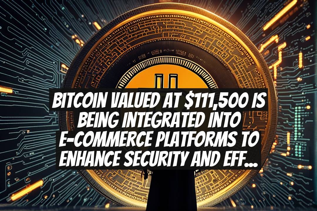Bitcoin valued at $111,500 is being integrated into e-commerce platforms to enhance security and efficiency.