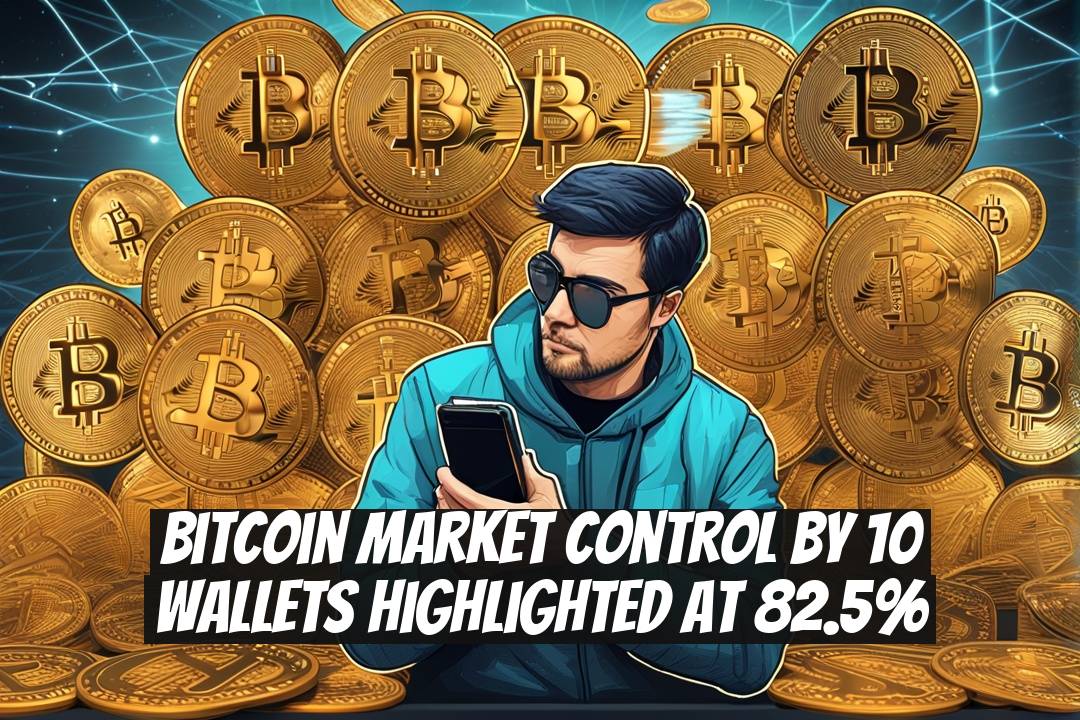 Bitcoin Market Control by 10 Wallets Highlighted at 82.5%