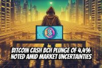 Bitcoin Cash BCH Plunge of 4.4% Noted Amid Market Uncertainties