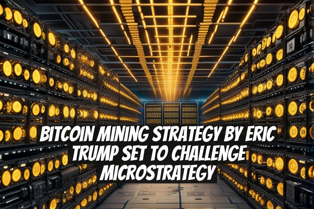 Bitcoin Mining Strategy by Eric Trump Set to Challenge MicroStrategy