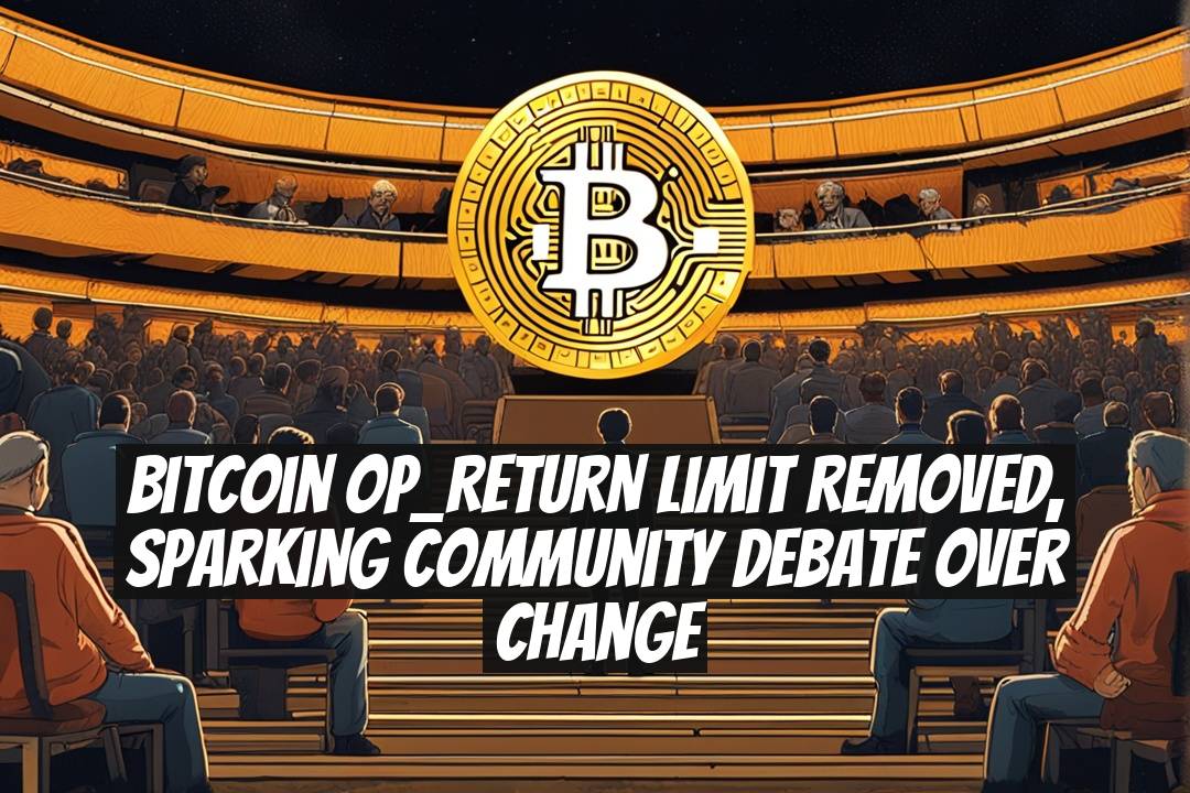 Bitcoin OP_RETURN Limit Removed, Sparking Community Debate Over Change