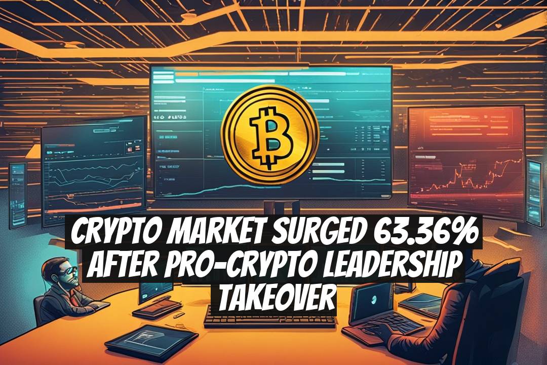 Crypto Market Surged 63.36% After Pro-Crypto Leadership Takeover