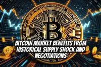 Bitcoin Market Benefits from Historical Supply Shock and Negotiations