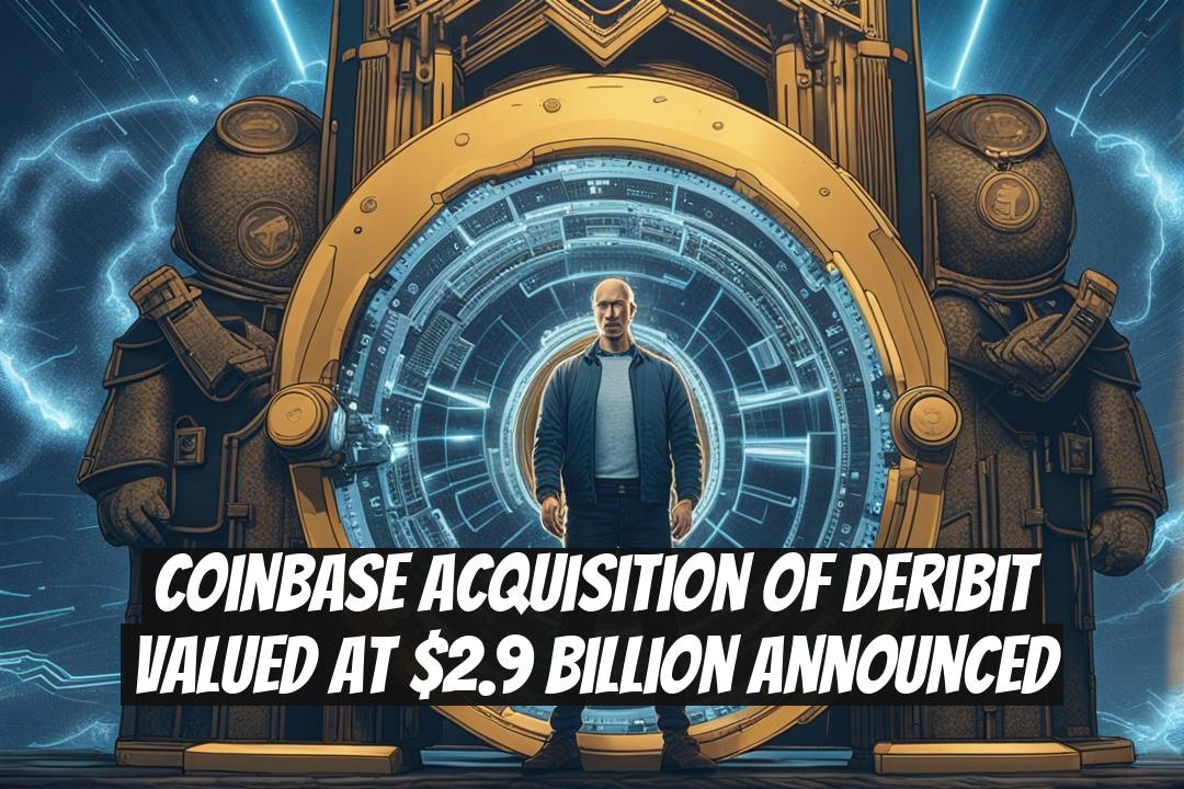 Coinbase Acquisition of Deribit Valued at $2.9 Billion Announced