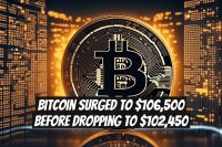 Bitcoin Surged to $106,500 Before Dropping to $102,450