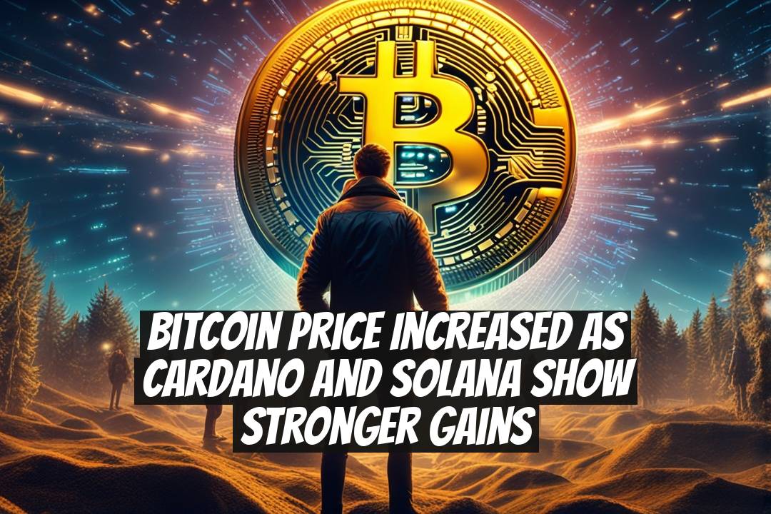 Bitcoin Price Increased as Cardano and Solana Show Stronger Gains