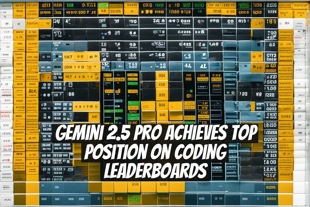 Gemini 2.5 Pro Achieves Top Position on Coding Leaderboards