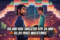SUI and KAS Targeted for $4 and $0.20 Price Milestones