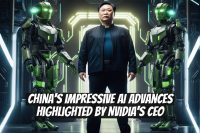 China's Impressive AI Advances Highlighted by Nvidia's CEO