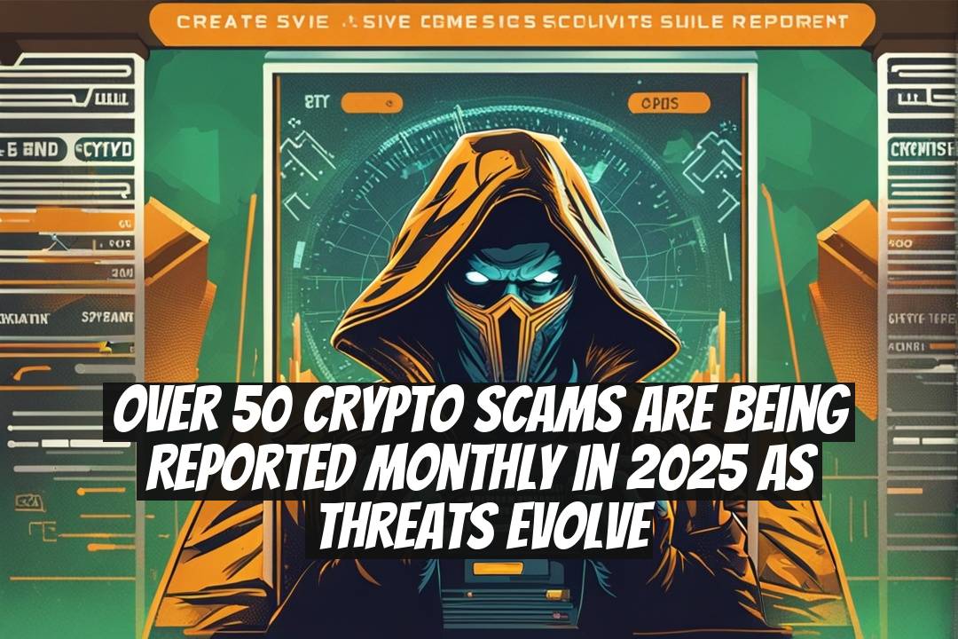 Over 50 Crypto Scams Are Being Reported Monthly in 2025 as Threats Evolve