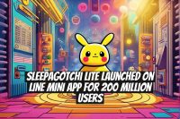 Sleepagotchi LITE Launched on LINE MINI App for 200 Million Users