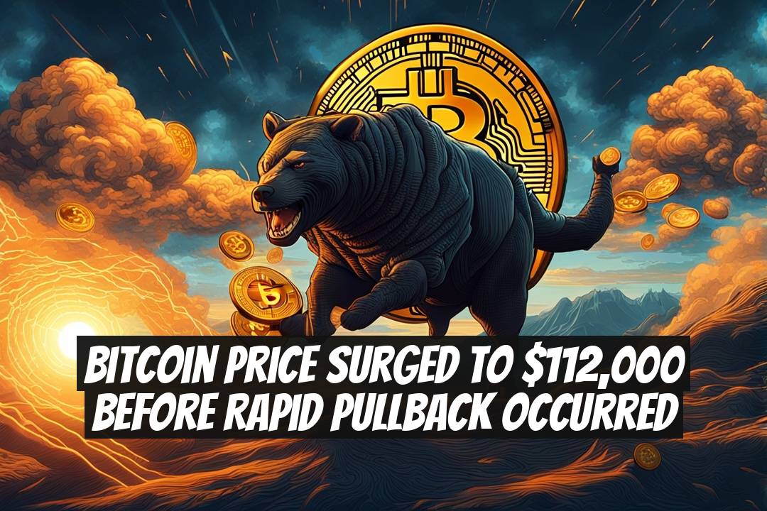 Bitcoin Price Surged to $112,000 Before Rapid Pullback Occurred