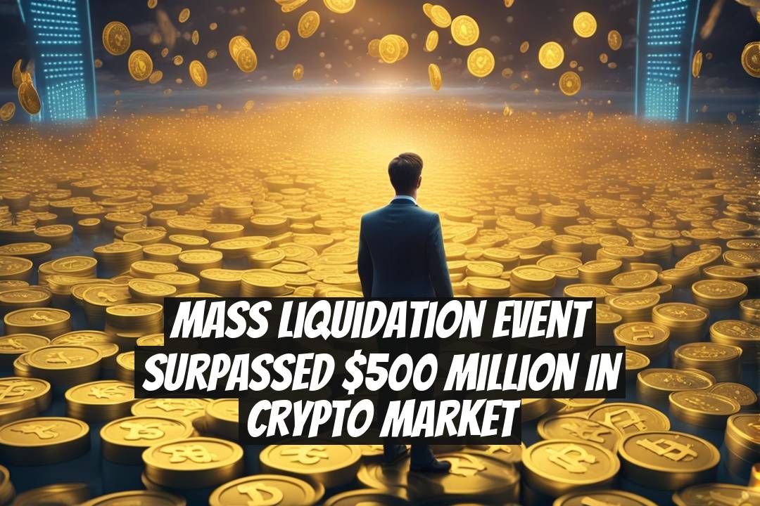 Mass Liquidation Event Surpassed $500 Million in Crypto Market