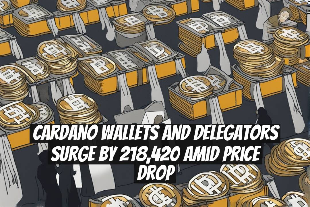 Cardano Wallets and Delegators Surge by 218,420 Amid Price Drop