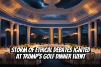 Storm of Ethical Debates Ignited at Trump's Golf Dinner Event
