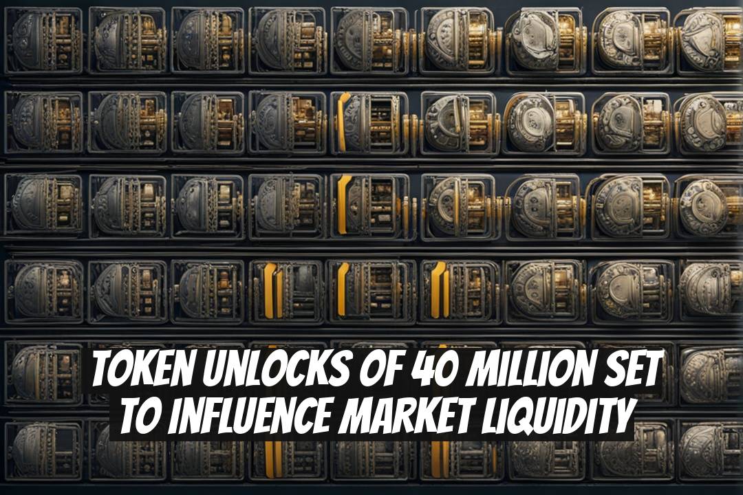 Token Unlocks of 40 Million Set to Influence Market Liquidity