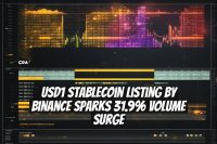 USD1 Stablecoin Listing by Binance Sparks 31.9% Volume Surge